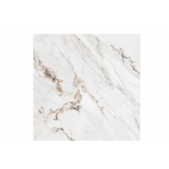 Πλακάκι Marble Apuano 90x90R Λευκό Ματ